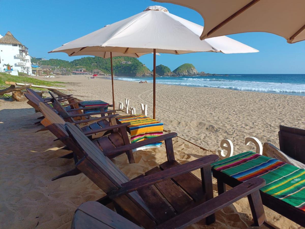 Cafe Maya - Zipolite Εξωτερικό φωτογραφία