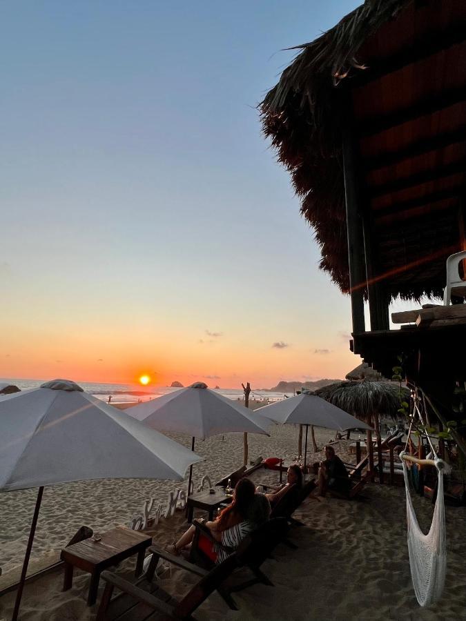 Cafe Maya - Zipolite Εξωτερικό φωτογραφία
